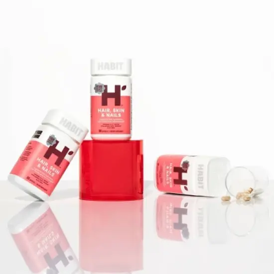 HABIT Hair Skin and Nails Vegan Capsules - 60ct image {5}