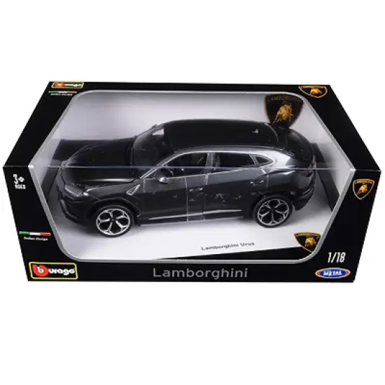 Lamborghini Urus Gray Metallic 1/18 Diecast Model Car by Bburago image {2}