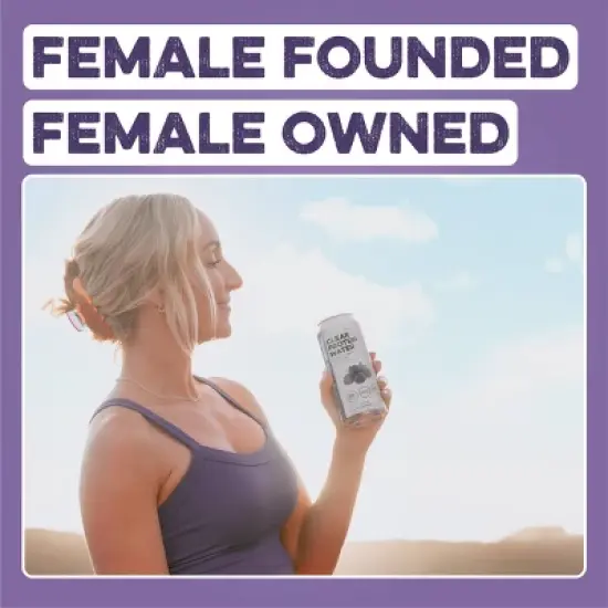 Clean Simple Eats Clear Protein Water Blackberry Vanilla Cans - 4pk/16 fl oz image {5}