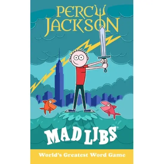 Percy Jackson Mad Libs - by  Leigh Olsen (Paperback) image {1}
