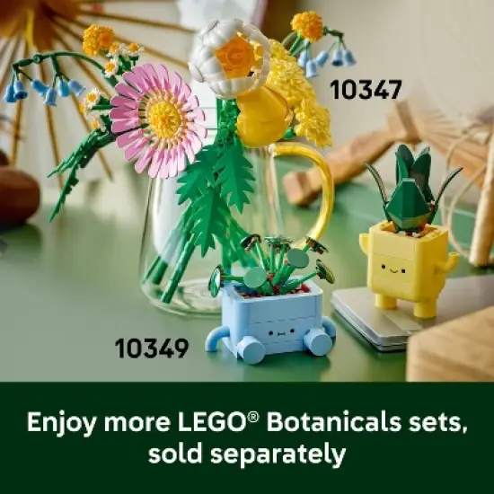 LEGO Botanicals Happy Plants Toy for Kids 9+ 10349 image {5}