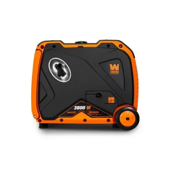 WEN 56380i Quiet 3800-W RV-Ready Portable Inverter Generator with Fuel Shut-Off and Electric Star image {5}