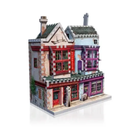 Harry Potter Diagon Alley Collection 4pk 3D Puzzle Set - 1175pc: Wrebbit Foam Educational Toy, Fantasy Theme image {3}
