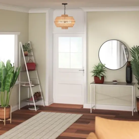 Book Shelf Ladder Shelf Mixed Material Taupe - ClosetMaid image {3}