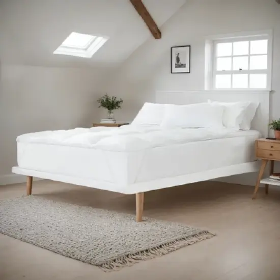 Ultra Soft Mattress Topper, 3"  Overfilled Down Alternative Pad - Becky Cameron image {9}