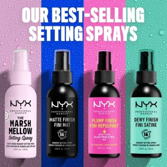 NYX Professional Makeup Long Lasting Setting Spray - Marshmallow Scented image {6}
