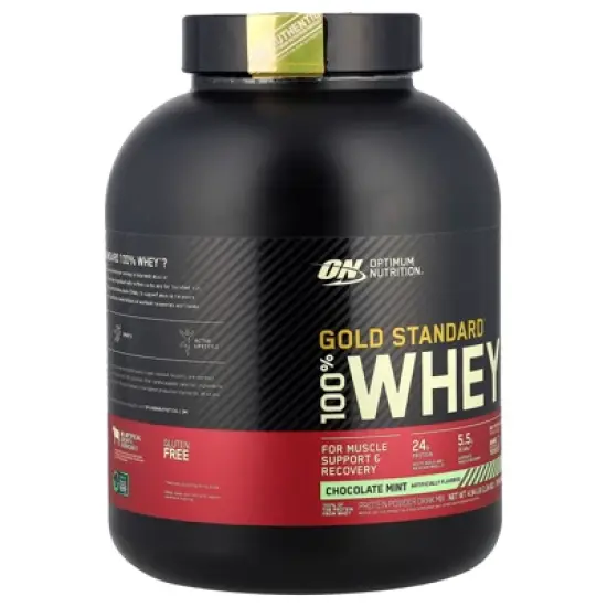 Optimum Nutrition Gold Standard&reg; 100% Whey, Chocolate Mint, 4.94 lb (2.24 kg) image {3}
