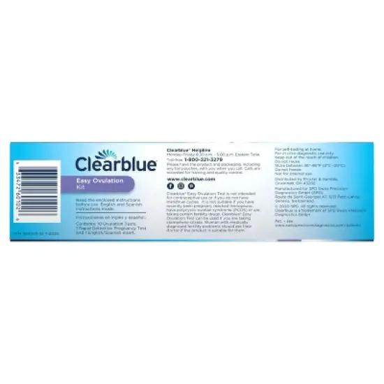 Clearblue Easy Ovulation Kit with Pregnancy Test - 11ct image {3}