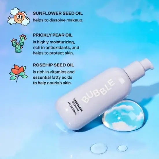 Bubble Skincare First Class Oil Cleanser - 4.05 fl oz image {3}