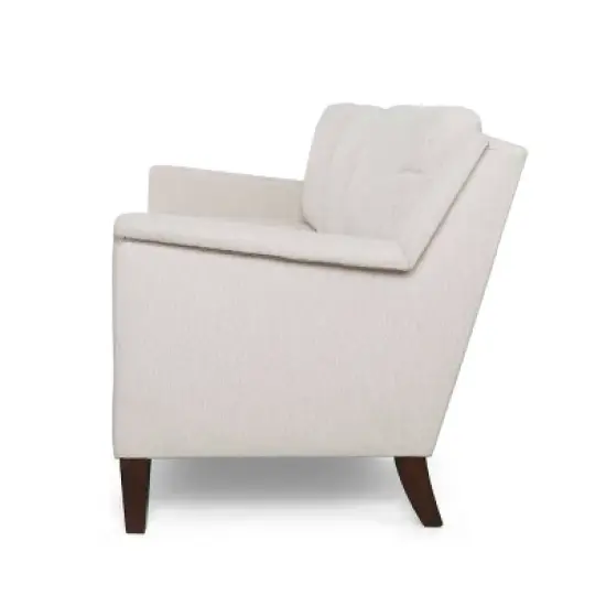 Dupont Contemporary 3 Seater Fabric Sofa - Christopher Knight Home image {3}