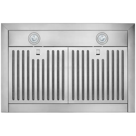 Broan BWP2304SS 30 inch Stainless Convertible Wall-Mount Pyramidal Chimney Range Hood image {1}