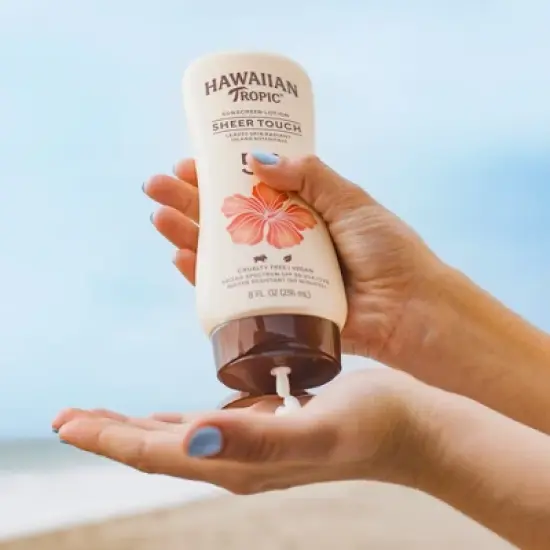 Hawaiian Tropic Sheer Touch Ultra Radiance Lotion Sunscreen - 8oz image {6}