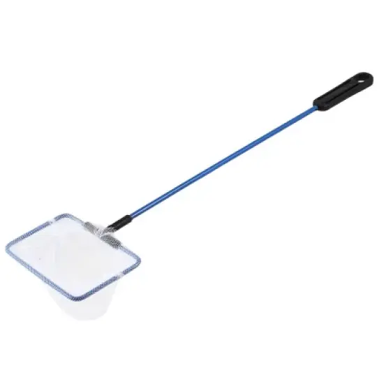 Unique Bargains Fish Tank Aquarium Plastic Handle Goldfish Fishing Landing Skimmer Net 1 Pc image {3}
