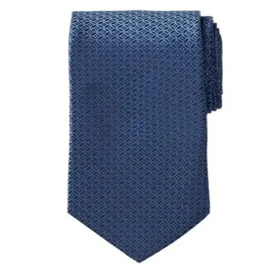 KingSize Men's Big & Tall  Extra Long Classic Geo Tie Necktie image {9}