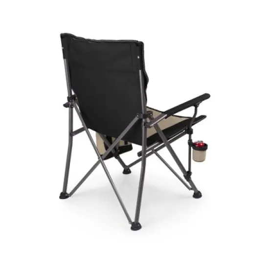 Oniva Big Bear Folding Camp Chair with Cooler XL - Black image {2}