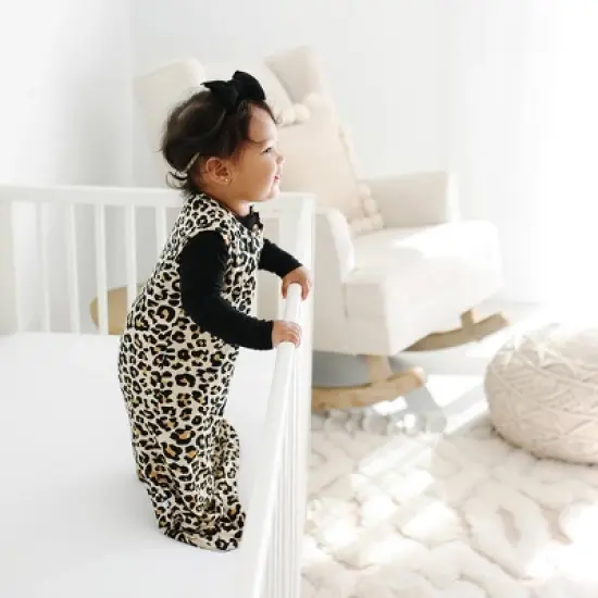 Infant Lana Leopard Sleep Bag - Posh Peanut image {1}