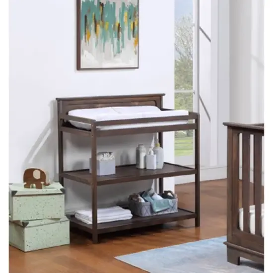 Suite Bebe Grayson Changing Table - Rustic Barnwood image {1}