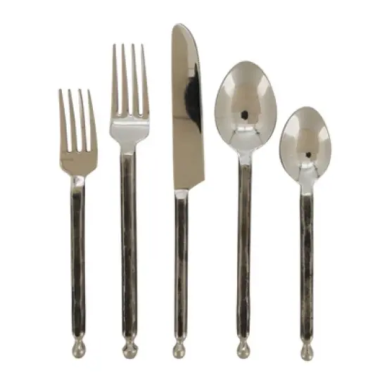 Saro Lifestyle Flatware With Stainless Steel Design image {4}