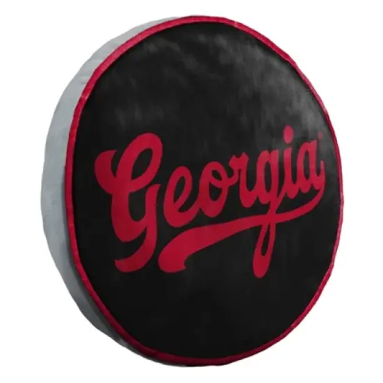 NCAA Georgia Bulldogs 15" Circular Cloud Pillow image {1}