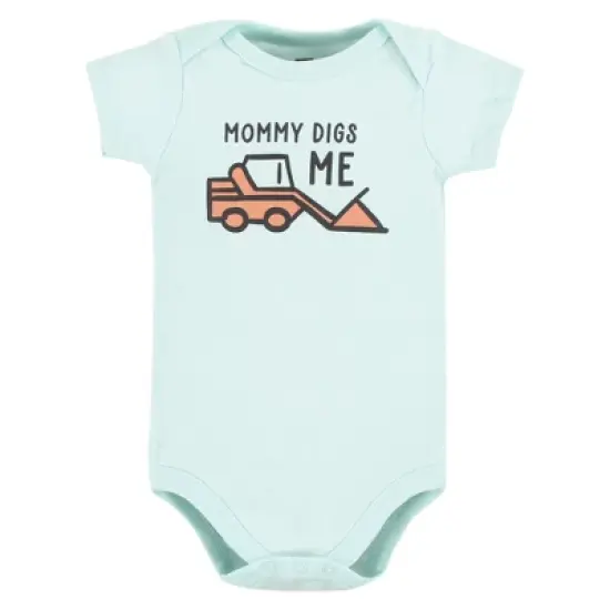 Hudson Baby Cotton Bodysuits, Fun Transportation image {4}
