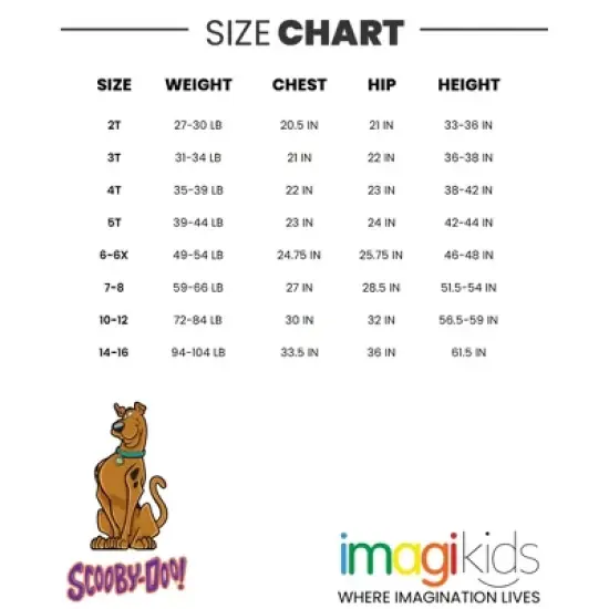 Scooby-Doo Scooby Doo Girls 3 Pack Graphic T-Shirts Toddler image {6}