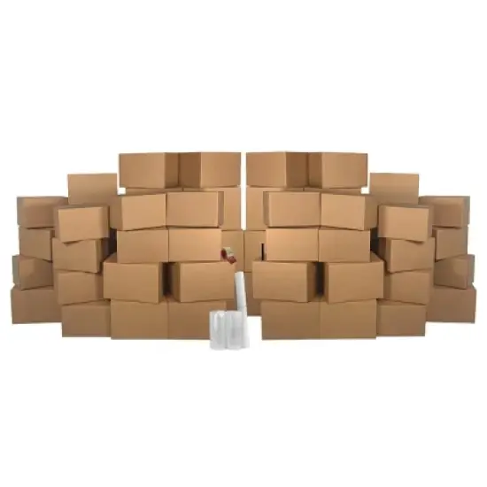 UBMOVE 4 Room Basic Kit 52 Moving Boxes & Packing Materials image {8}