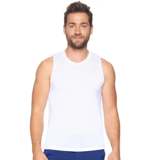 Expert Brand USA-Made Men's Siro&trade; Raw Edge Sleeveless Shirt image {9}