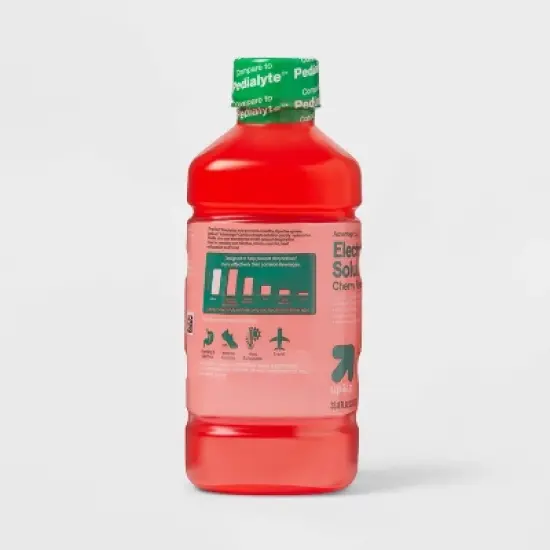 Pediatric Electrolyte Drink - Cherry Punch - 33.8 fl oz - up&up&trade; image {4}