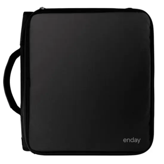 Enday 3 Ring Zipper Binder, 2 inch Binder with Zipper, 880 Sheet Capacity 5 Pockets Expanding File Folder image {1}