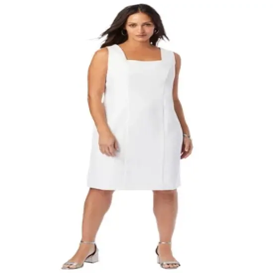 Jessica London Women&rsquo;s Plus Size Bi-Stretch Sheath Dress image {7}