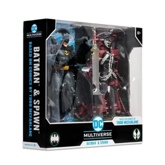 McFarlane Toys DC Collector Batman and Spawn Action Figure Set - 2pk image {16}