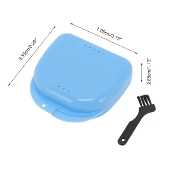 Unique Bargains Compact Braces Box with Brush 1 Set image {3}