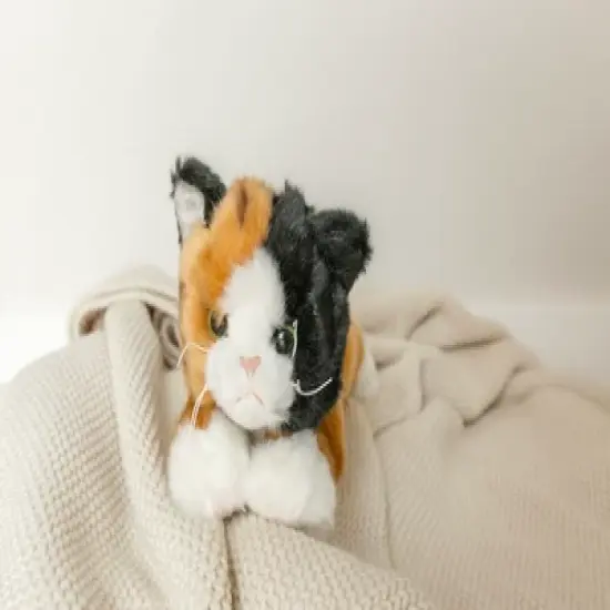 Bearington Collection Callie Plush Stuffed Animal Calico Cat, 15" image {1}