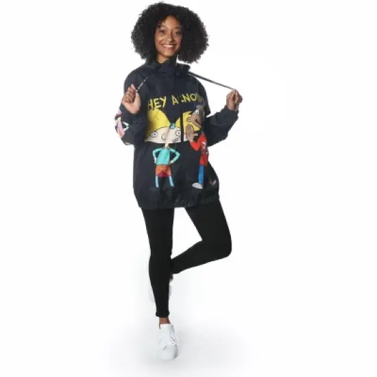 Members Only - Women's Hey Arnold Windbreaker Oversized Jacket image {2}