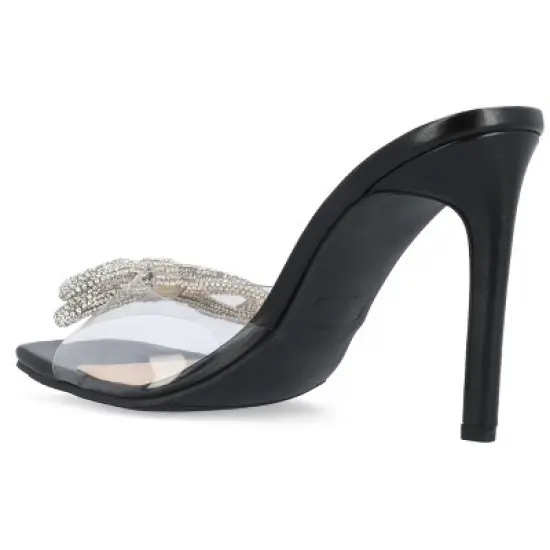 Journee Collection Womens Fenella Tru Comfort Foam High Heel Open Toe Pumps image {6}