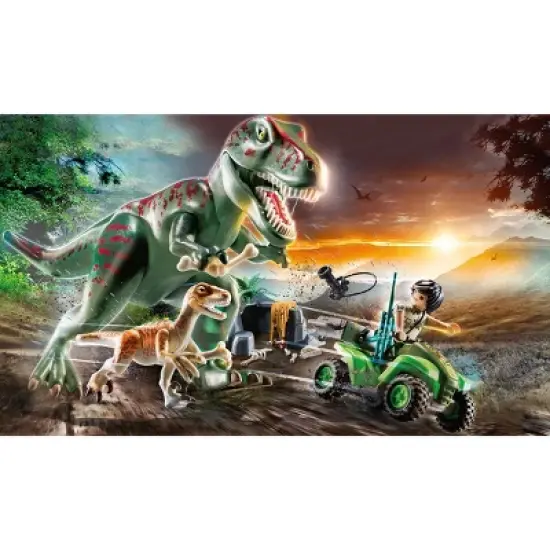 Playmobil T-Rex Attack image {1}
