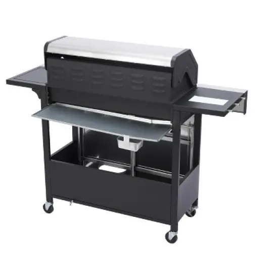 6-Burner Propane Gas Grill With Side Burner image {7}