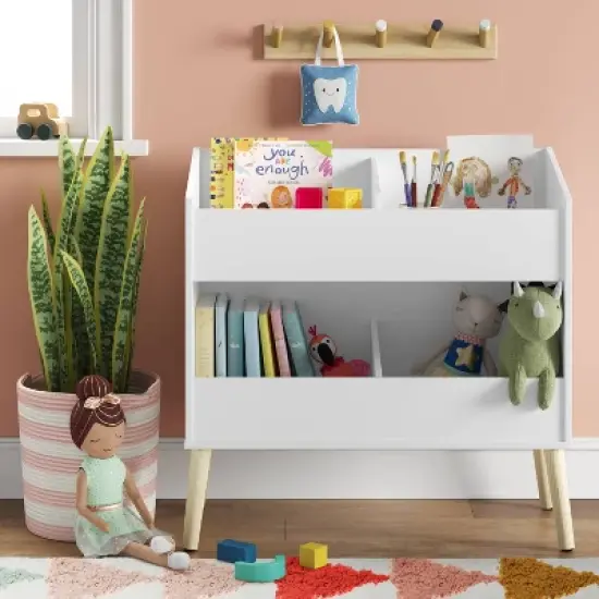 Modern Two Shelf Toy Kids' Bin White - Pillowfort&trade; image {2}