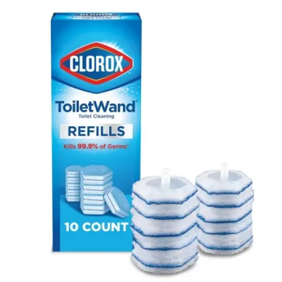 Clorox ToiletWand Disinfecting Refills Disposable Wand Heads - Original Scent - 10ct image {16}