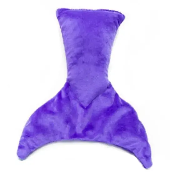 Mutts & Mittens, Inc. Mermaid Tail Plush Dog Toy- (Small)-Assorted Colors image {3}
