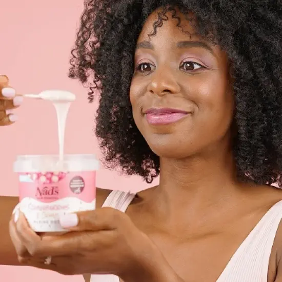 Nad's Strawberries Cream Waxing Dots, Wax Beads for Body and Face - 7oz image {9}