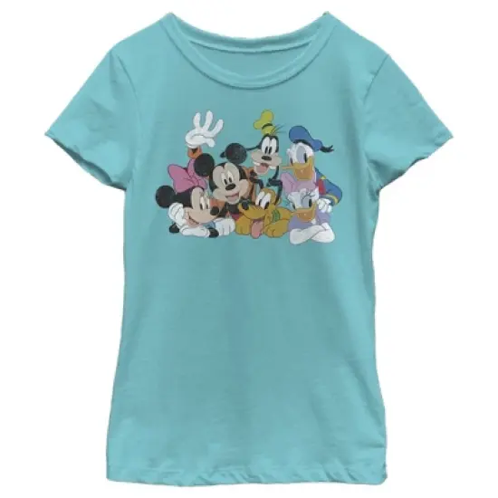Girl's Disney Club House Group Shot T-Shirt image {3}