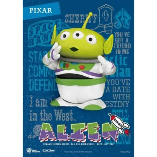 Disney TOY STORY Alien Remix Buzz Lightyear (Dynamic 8ction Hero) image {1}