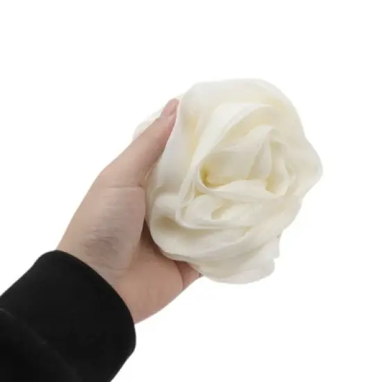Unique Bargains Rose Bath Shower Loofah Sponge 1 Pc image {2}