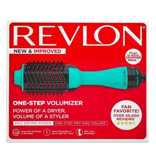 Revlon Salon One-Step Hair Dryer and Volumizer Hot Air Brush image {4}