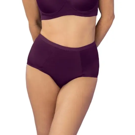 Leonisa  Comfy high-waisted smoothing brief panty - image {11}