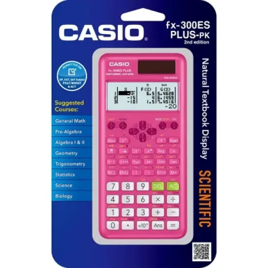 Casio FX-300 Scientific Calculator - Pink image {2}