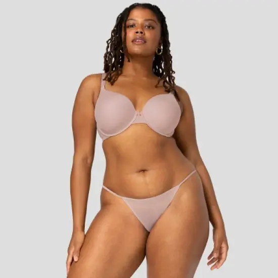 Smart and Sexy Women's Mesh String Panty 6 Packs image {6}