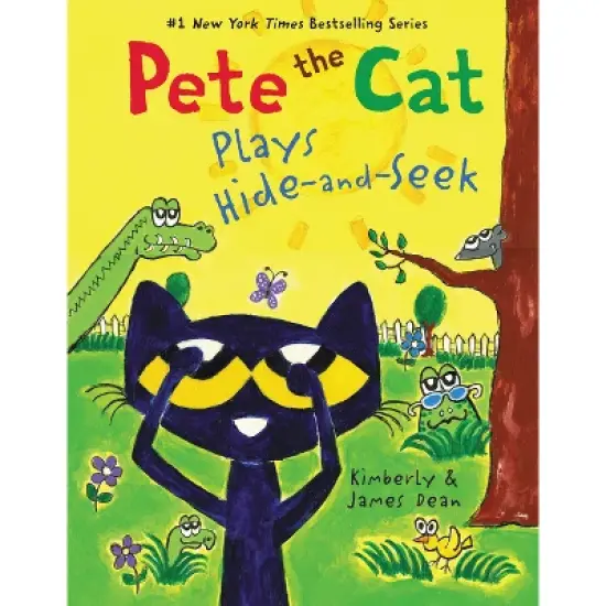 Pete the Cat Plays Hide-And-Seek - by James Dean & Kimberly Dean (Hardcover) image {1}