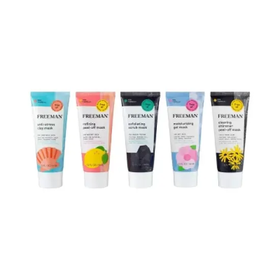 Freeman Fav Five Face Mask Kit - 5pc image {1}